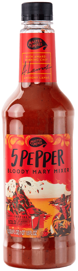 Master Of Mixes 5 Pepper Bloody Mary Mix 1L