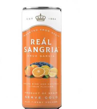 Cruz Garcia Real Red Sangria 4pk Cans-0
