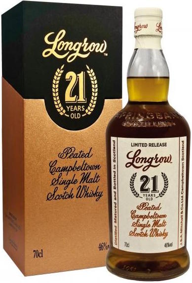Longrow Single Malt 21 Year Old 750ml-0