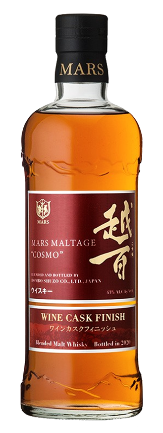 Mars Shinshu Maltage Cosmo Wine Cask Finish Japanese Malt Whisky 750ml