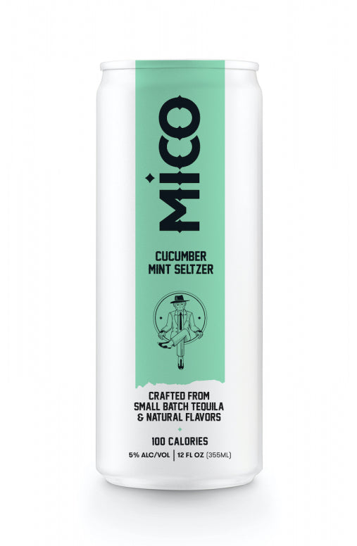 Mico Seltzer Cucumber Mint 4pk Cans-0