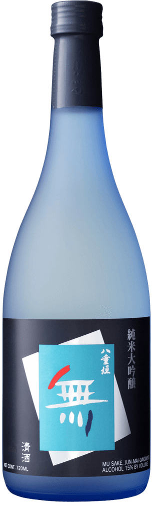 Yaegaki Mu Blue Junmai Daiginjo Sake 720ml-0