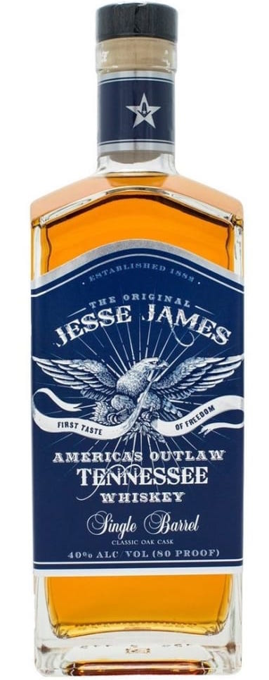 Jesse James Single Barrel Whiskey 750ml