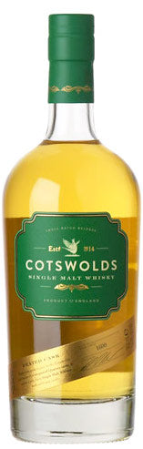 Cotswolds Single Malt Peated Whiskey 700ml-0