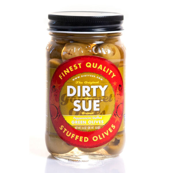 Dirty Sue Pepperoncini Stuffed Olives 16oz