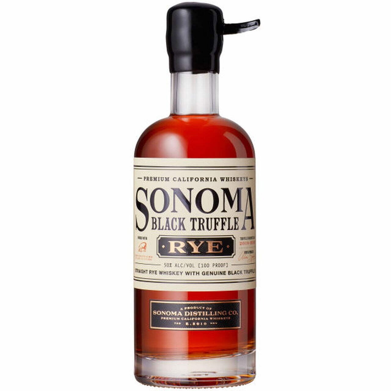 Sonoma Distilling Black Truffle Rye Whiskey 375ml-0