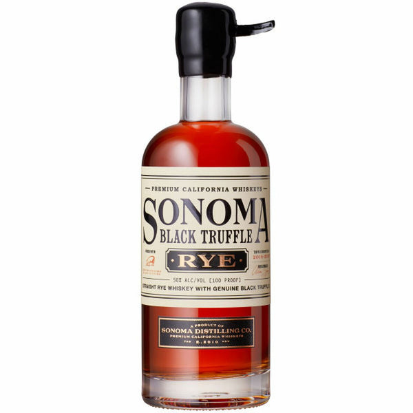 Sonoma Distilling Black Truffle Rye Whiskey 375ml