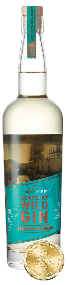 New Riff Bourbon-Barreled Kentucky Wild Gin 750ml-0