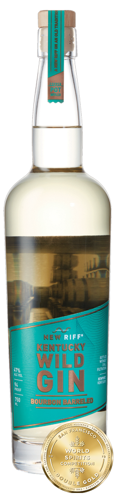 New Riff Bourbon-Barreled Kentucky Wild Gin 750ml Featured Image