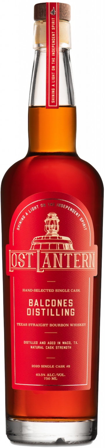 Lost Lantern Single Cask #8 Balcones Texas Straight Bourbon 126.8pf 750ml-0