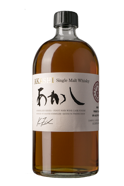 Akashi White Oak Sommelier Series Wine Cask Japanese Single Malt Whisky 750ml