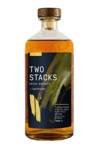Two Stacks Cask Strength Blended Irish Whiskey 750ml-0