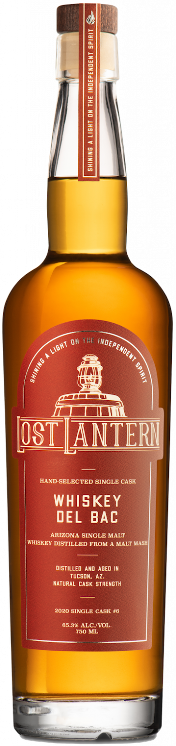 Lost Lantern Single Cask #6 Del Bac Arizona Single Malt Whisky 130.6pf 750ml-0