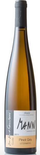 Domaine Mann Vignoble Des 3 Terres Lieu Dit Letzenberg Calcaire Pinot Gris 2017 750ml Featured Image