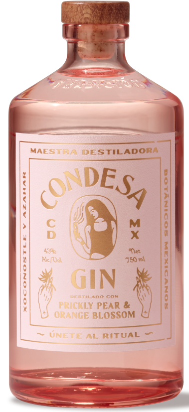 Condesa Prickly Pear & Orange Blossom Mexican Gin 750ml-0
