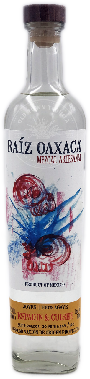 Raiz Oaxaca Mezcal Espadin & Cuishe 750ml