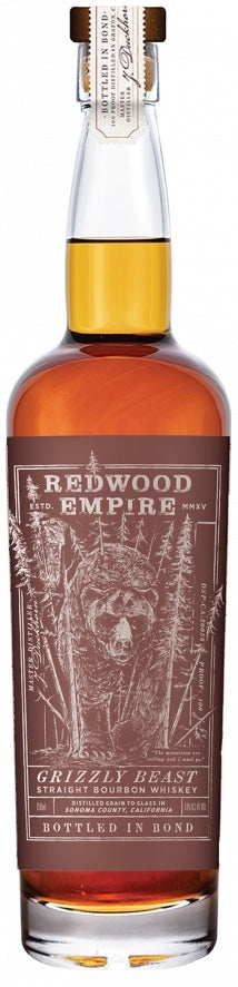Redwood Empire Grizzly Beast Bourbon Whiskey 750ml