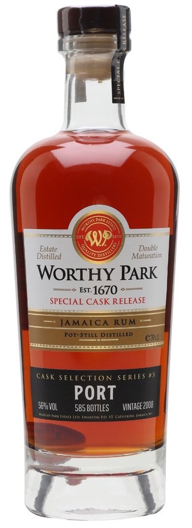 Worthy Park Special Port Cask 10 Year Old Jamaican Rum 750ml-0
