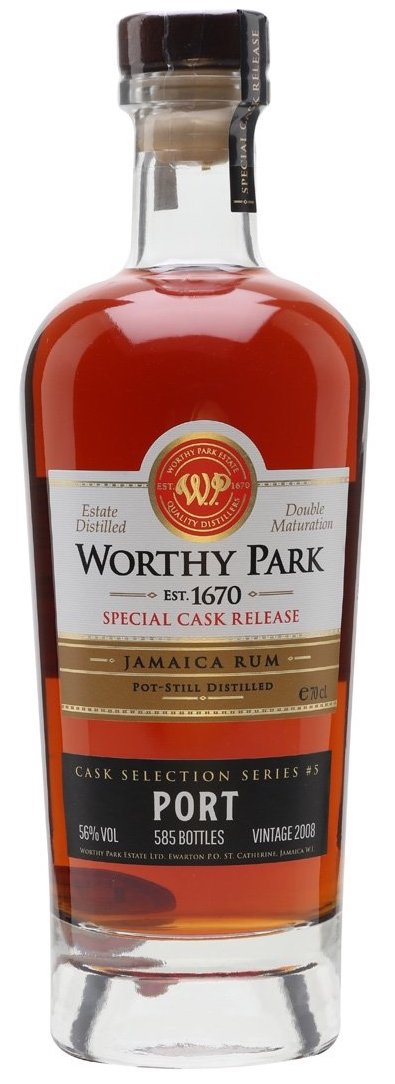 Worthy Park Special Cask Port 10 Years Old Jamaican Rum 750ml
