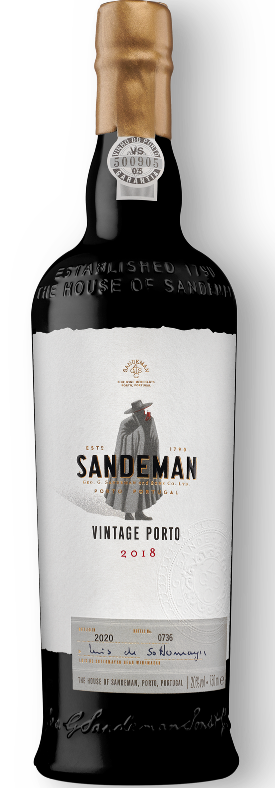Sandeman Port Vintage 2018 750ml
