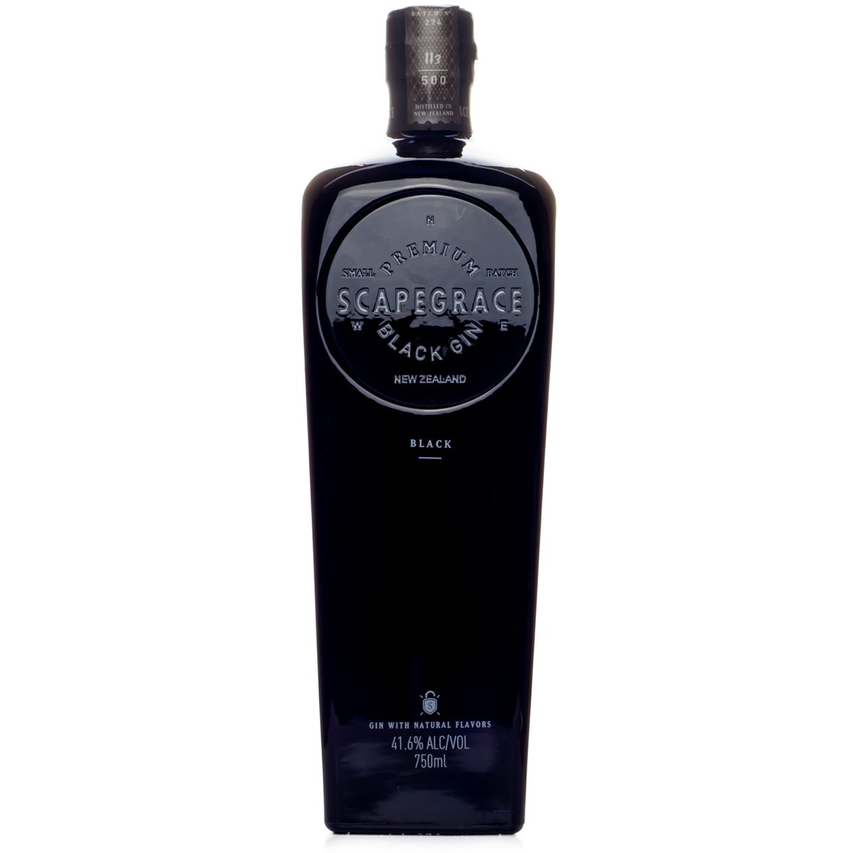 Scapegrace Black Gin 750ml-0
