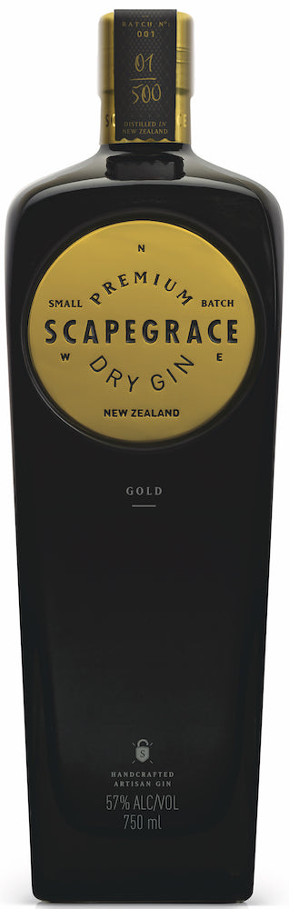 Scapegrace Gold Gin 750ml
