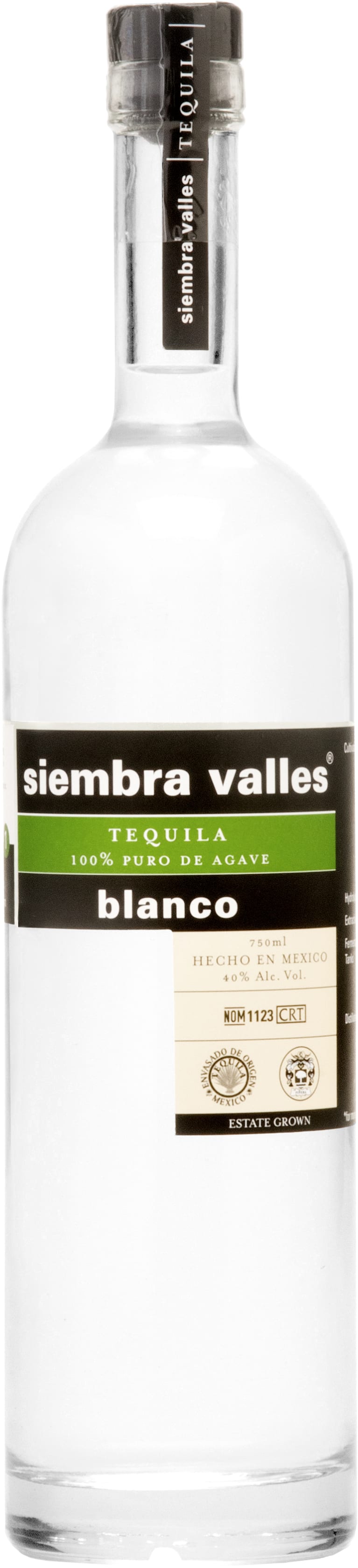 Siembra Valles Tequila Blanco 750ml-0