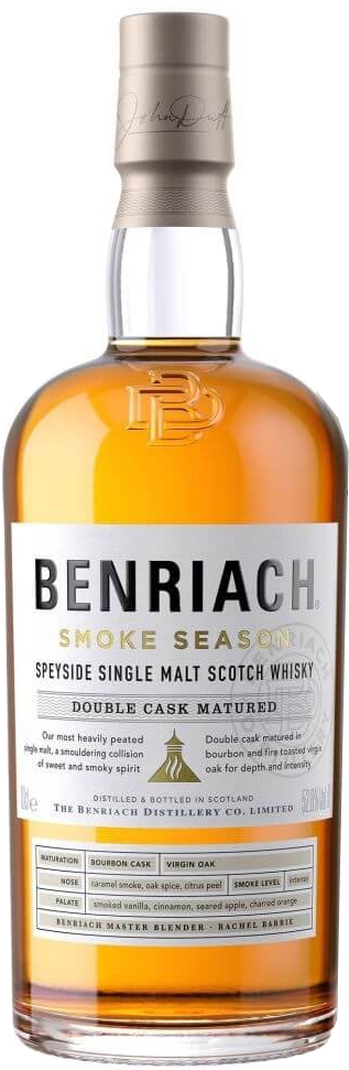 Benriach Smoke Season Double Cask Matured Single Malt Scotch Whisky 750ml-0