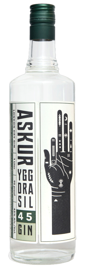 Askur Yggorasil London Dry Gin 1L-0