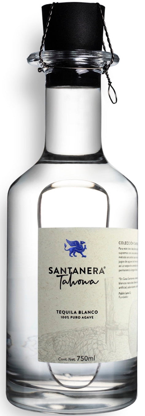 Destileria Santanera Tequila Tahona Blanco 750ml