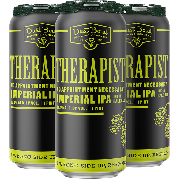 Dust Bowl Therapist DIPA 16oz Can
