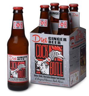 Cock N' Bull Diet Ginger Beer 4Pk Bottles-0