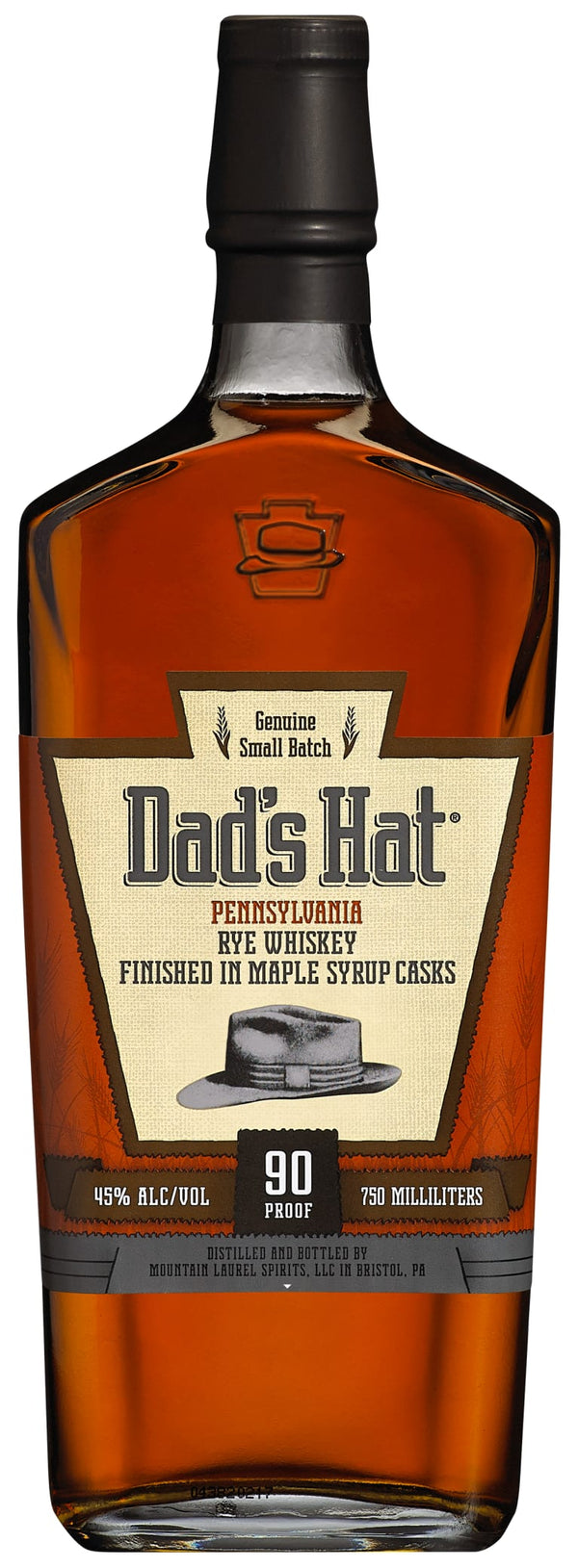 Dad's Hat Pennsylvania Rye Maple Casks Finish 750ml