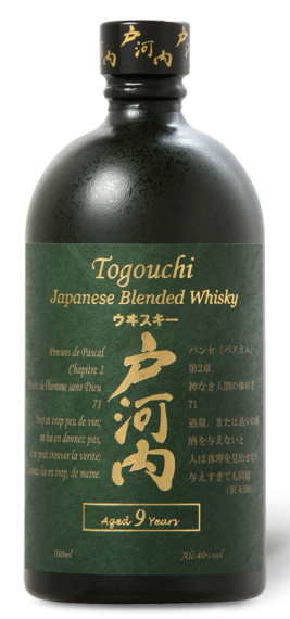 Togouchi Japanese Whisky 9 Year Old 750ml