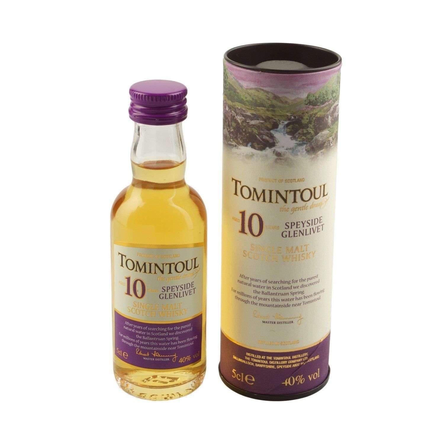 Tomintoul Single Malt Scotch 10 Year Old 50ml-0