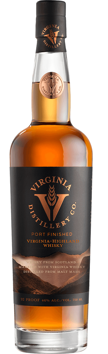 Virginia Distillery Co Port Cask Finished Whiskey 750ml