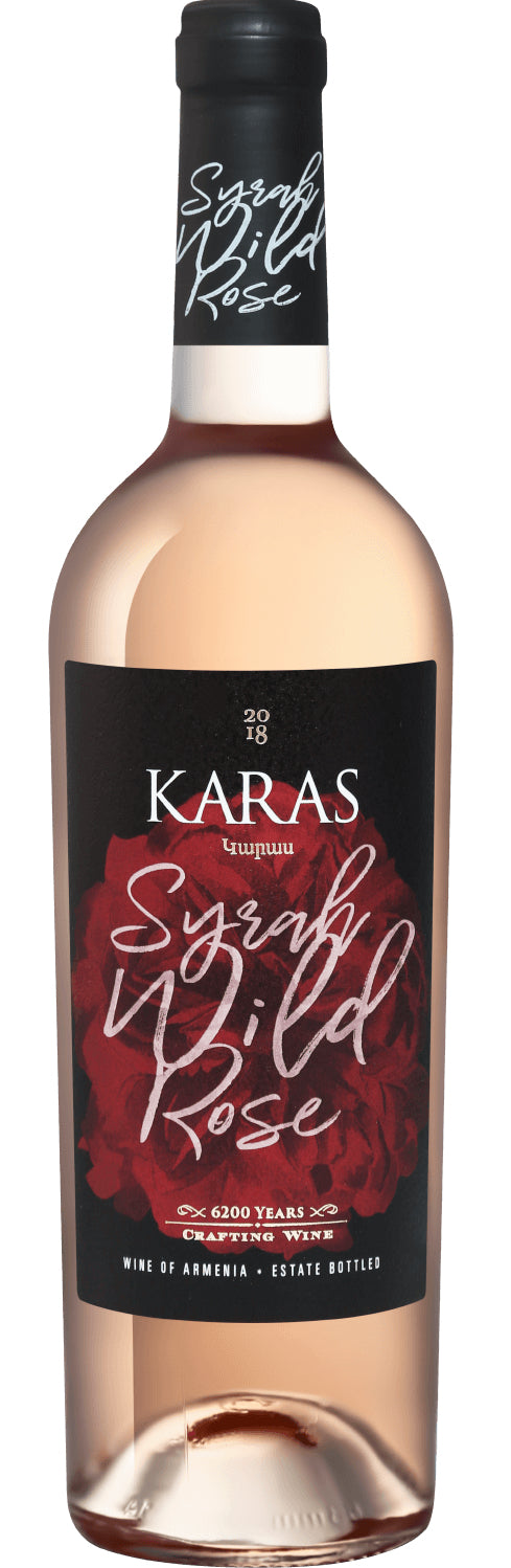 Karas Syrah Wild Rose Wine 2019 750ml